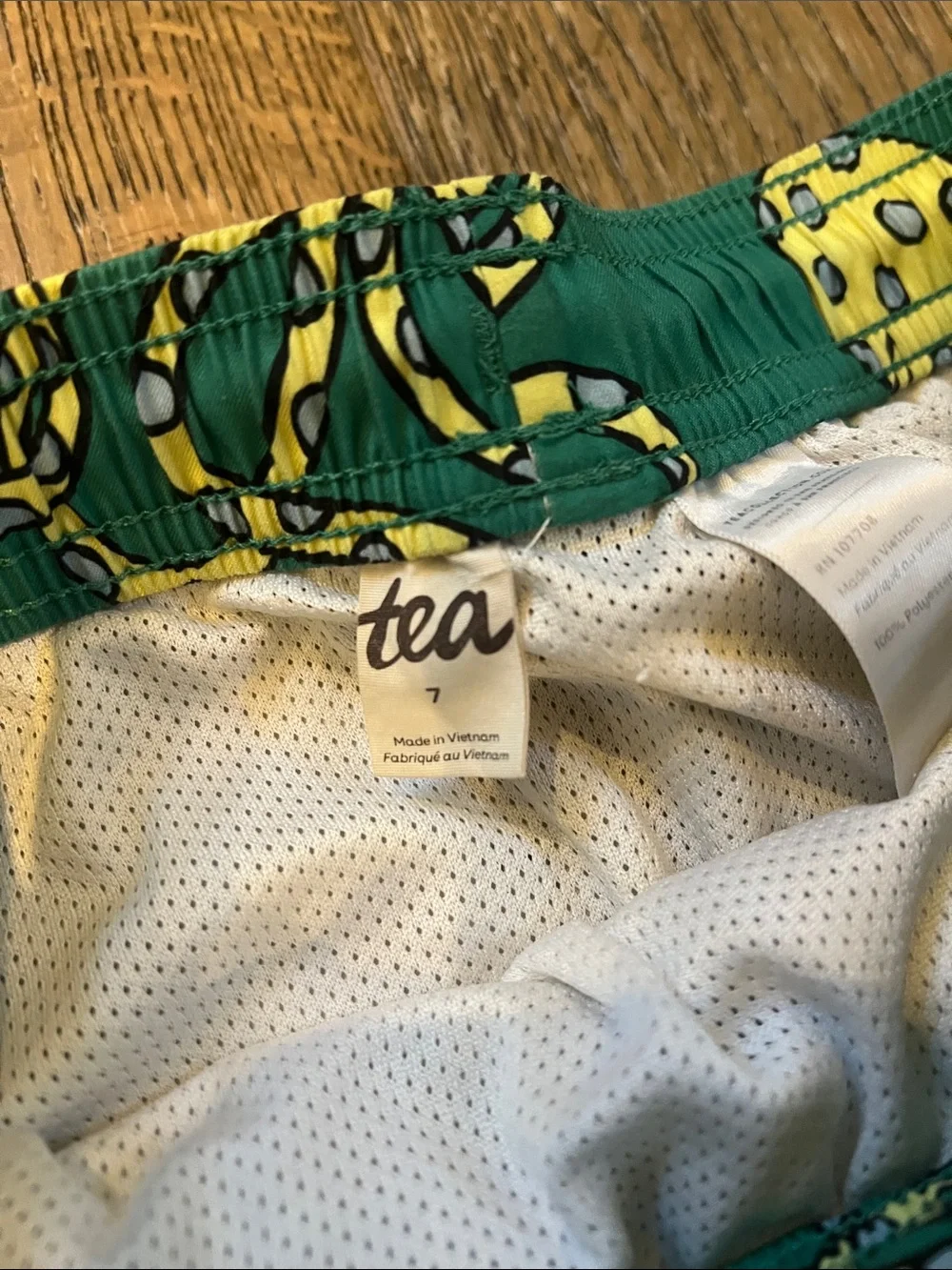 Tea Collection Boys Swim Trunks Size 7